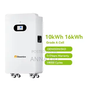 Affordable 10kwh Dawnice 51.2v 205ah Solar Backup System