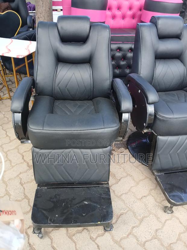 Barber Chair With a Headrest Recycling