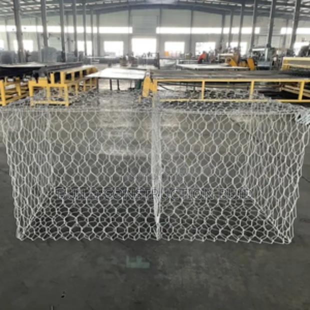 Stone Cage Gabions/Woven Stone Cage Gabions - main view