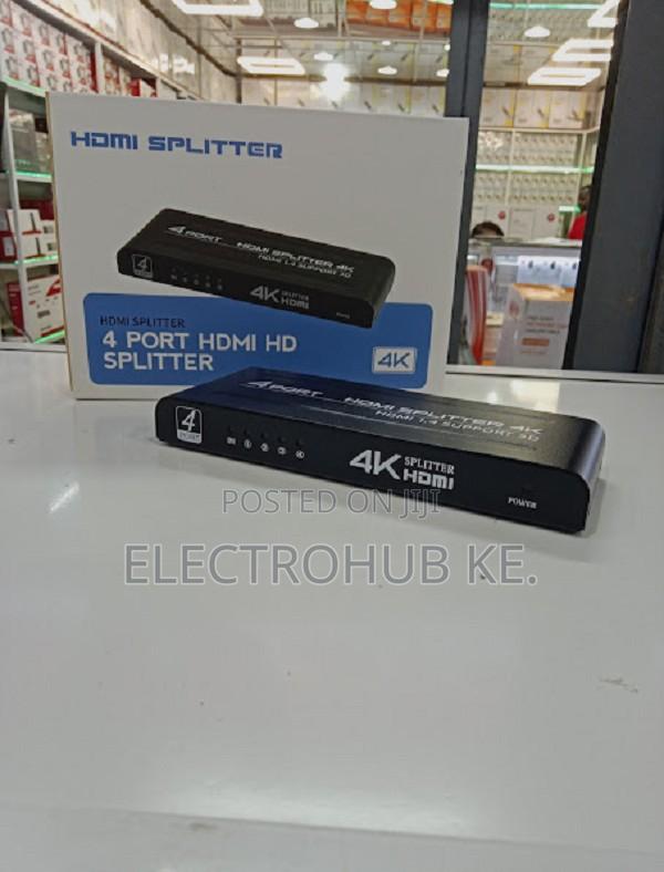 4-Way Hdmi Splitter - Connect One Screen to Four Displays 1080p