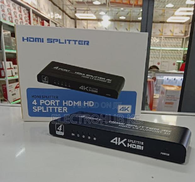 Smart Hdmi Distributor 4port - Share One Signal to 4 Screens Easily