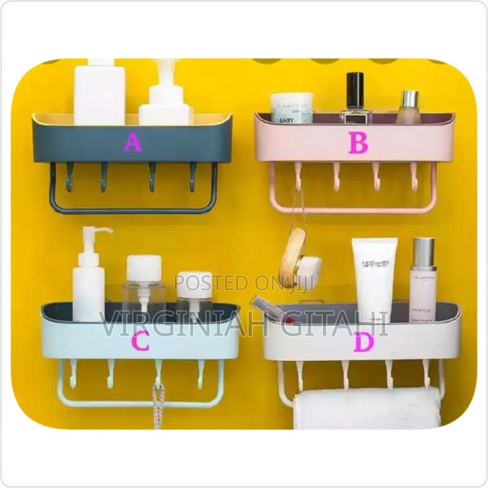 Multicolor Bathroom Organizer