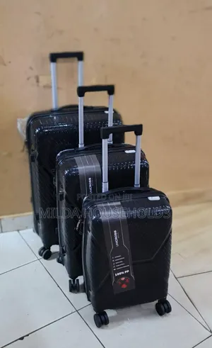 3 in 1 Unbreakable Pp Suitcases
