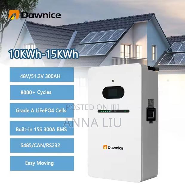 Dawnice 16kwh 51.2v 314ah Lithium Battery For Constant Power