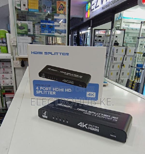 Premium 4port Hdmi Splitter - Smooth Video Sharing , No Lag - main view