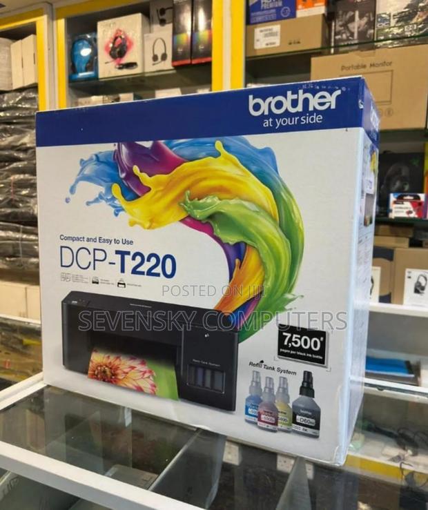 Brother DCP-T220 All-in One Ink Tank Printer/Copier and Scanner