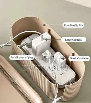 *Cable Storage Box* -Colors Green ,White and Beige