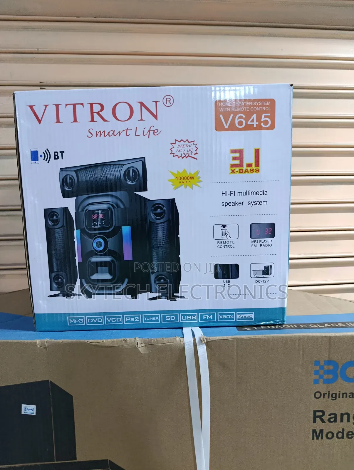 Vitron Home Theater System With Remote Control 3.1ch V645