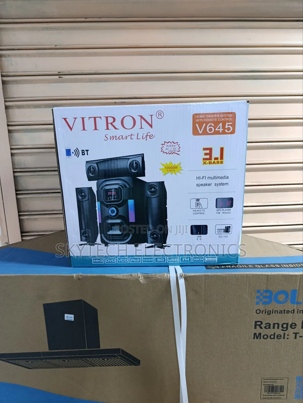 Vitron Home Theater System With Remote Control 3.1ch V645