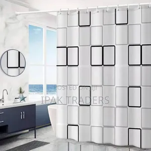 *Shower Curtain*
Material;Eva (Pvc Water Proof)
Size 180*200cms