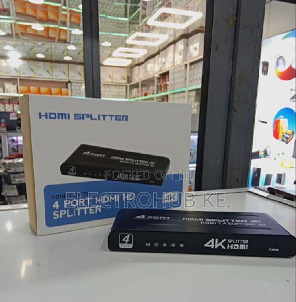 Compact 4 Port Hdmi Spliiter - Reliable Hd Video Distribution - main view