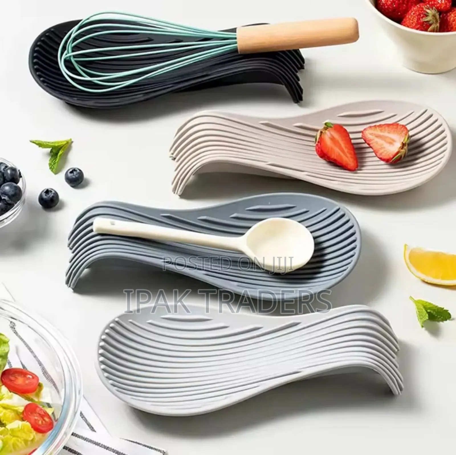 Flexible Spoon Rest 
 ● Resistant 
 ●Durable