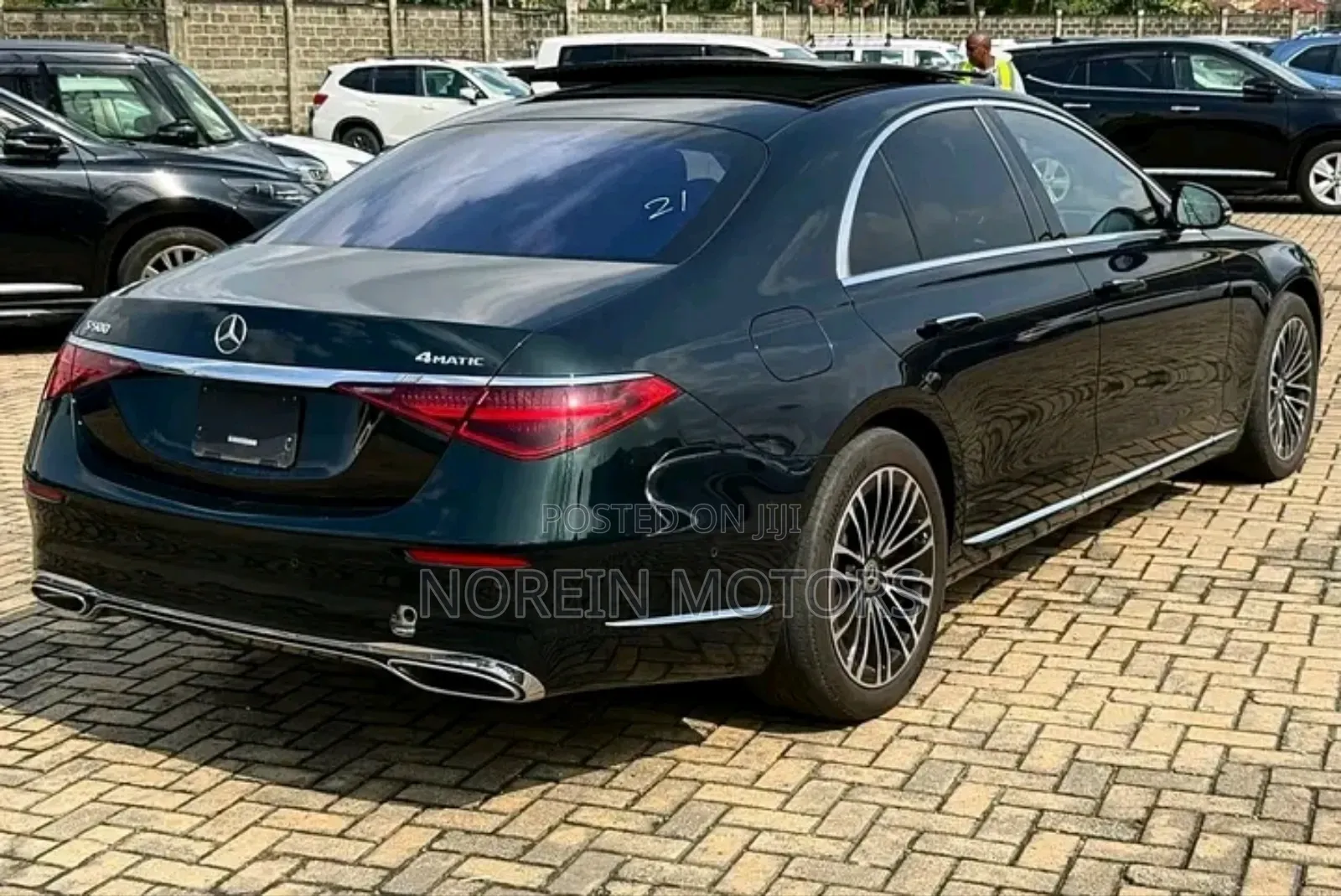 Mercedes-Benz S-Class 2021 Matt Black