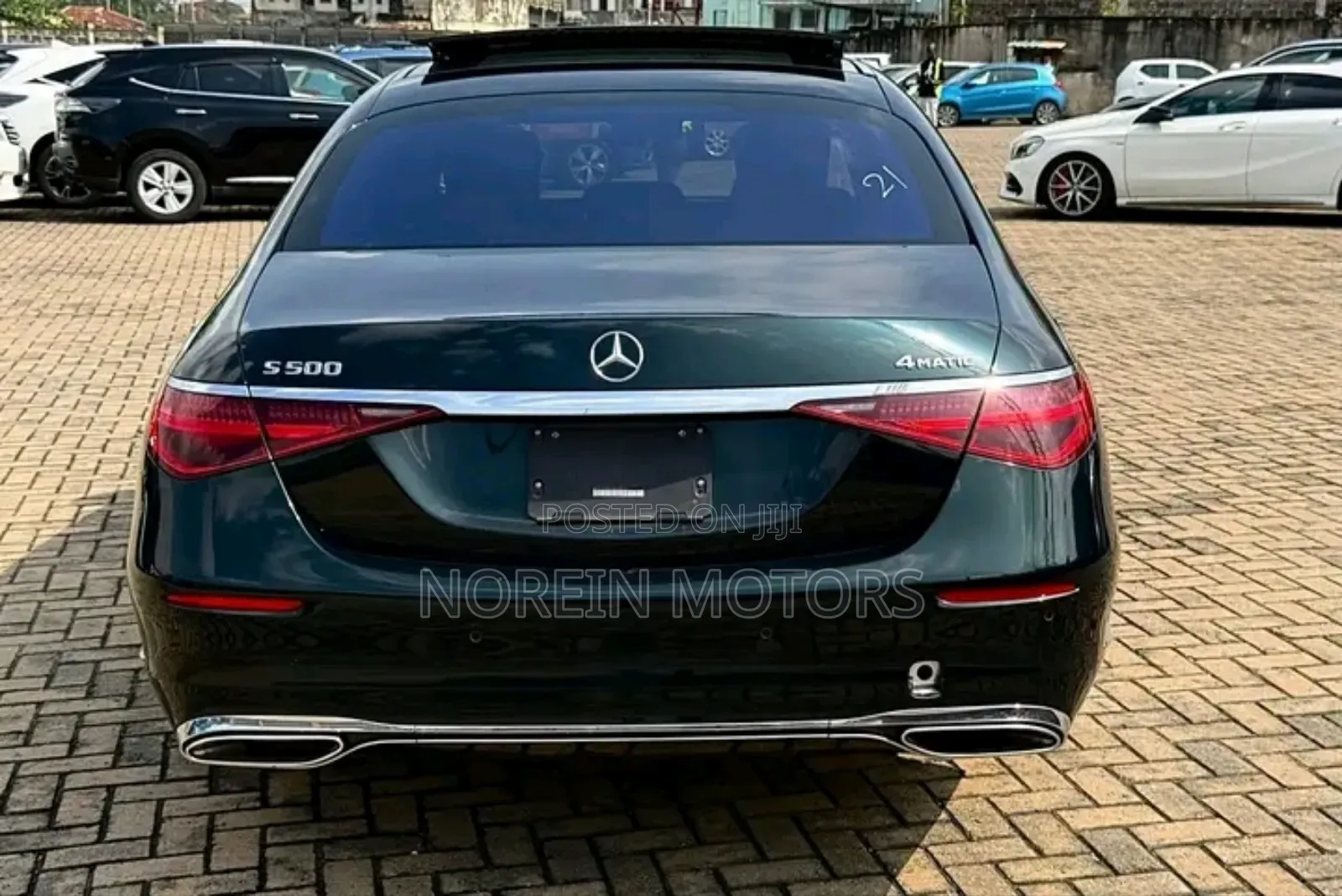 Mercedes-Benz S-Class 2021 Matt Black