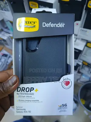 Hiser Samsung Galaxy A54 5g Otterbox Defender Series Case - Black