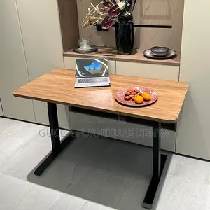White Electric Motorized Sit Stand Gaming Desk