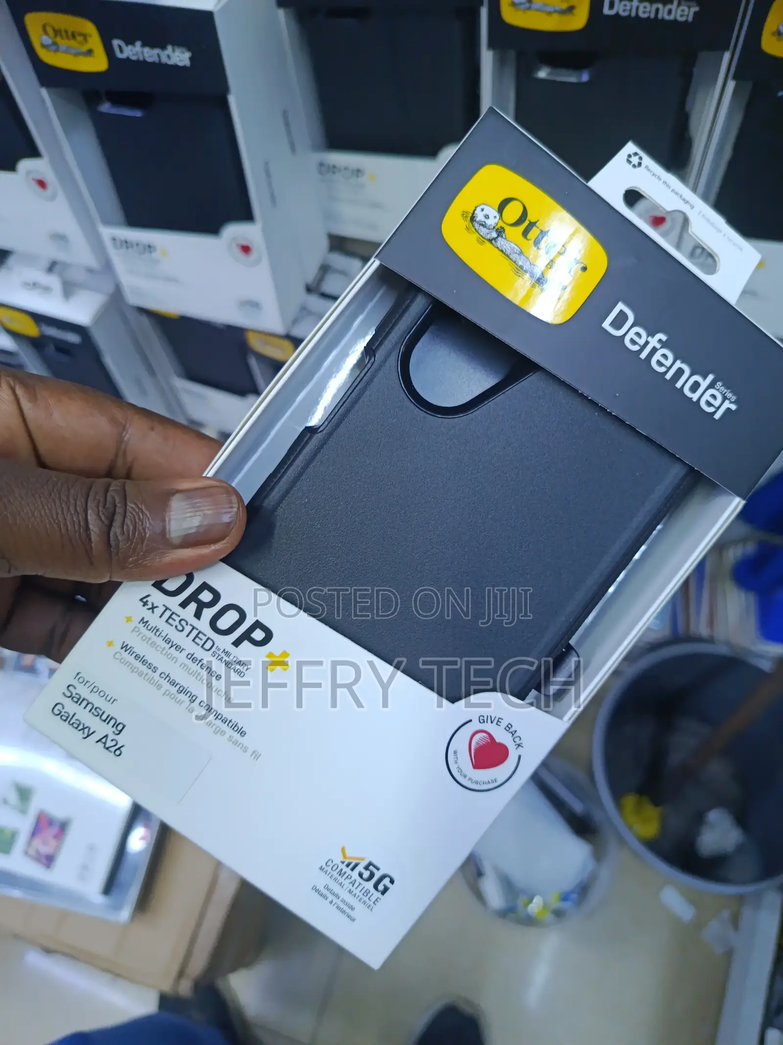 Emaz Otter Box Defender Series Rugged Cover for Samsung Galaxy A26