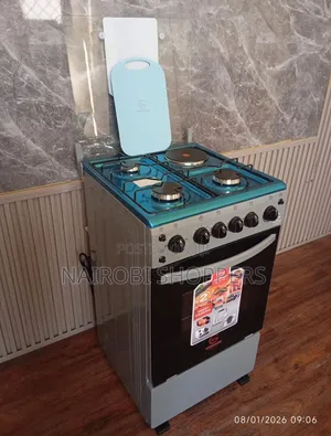 Gas Cooker With Electric Plate 3+1