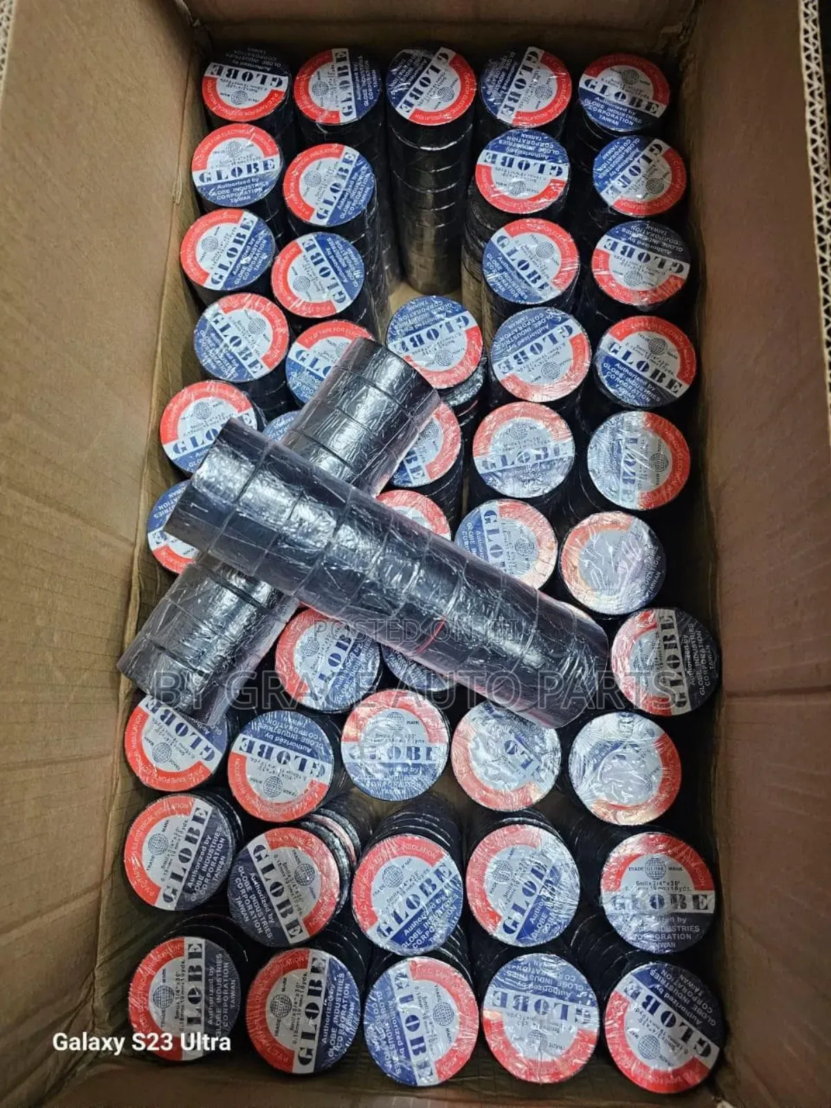 Insulating Electrical Globe Tape.