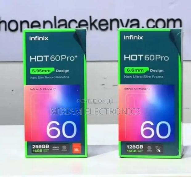 New Infinix Hot 60 Pro+ 128 GB Black - thumbnail 2