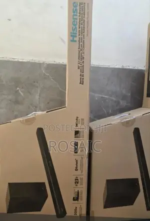 Hisense Soundbar 
200 Watts Hisense Soundbar 2.1ch Channel Hs218