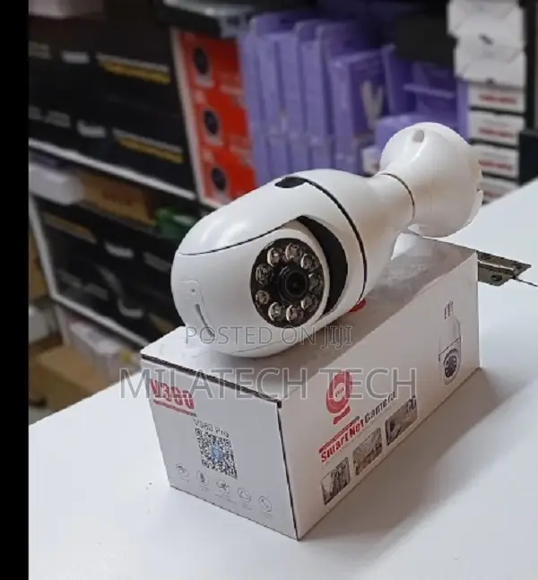 Bulb Camera Wifi Network Remote Control