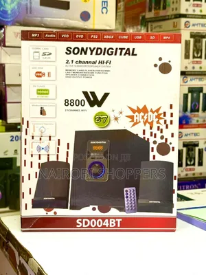 Subwoofer Sony Digital 2.1 Speakers / 8800 Watts
