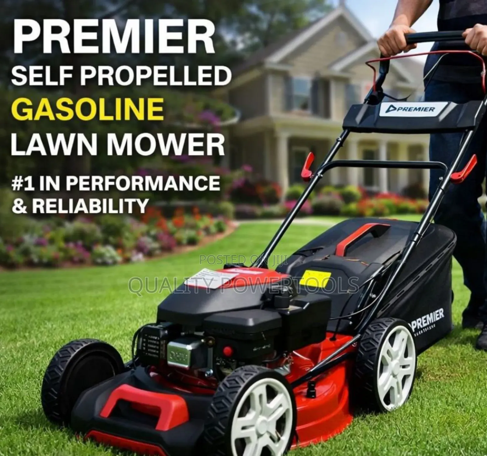 18iinch Gasoline Lawn Mower-Egornomical