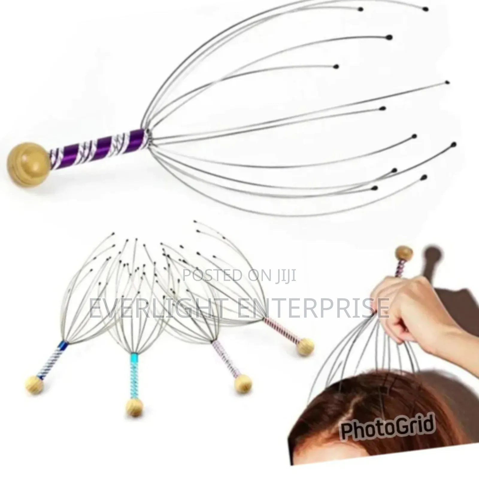 Octopus Head Massager