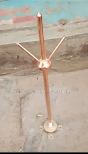 4ft Lighting Arrestor Pure Copper