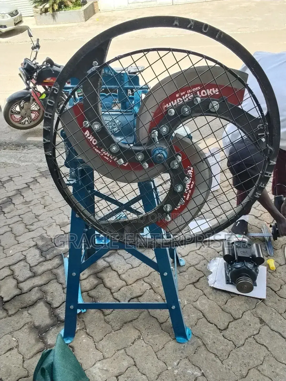 3 Blade Chaff Cutter