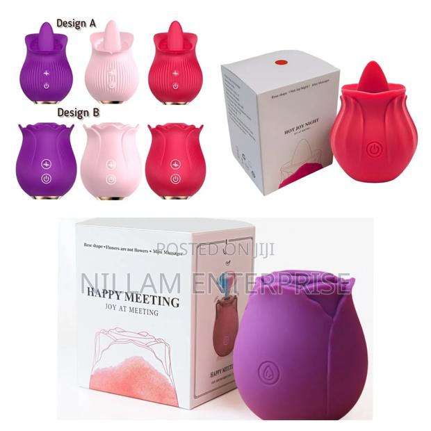 The Rose Vibrator* ( the Tongue Sucker )