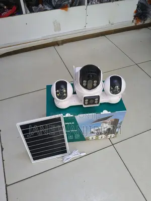 V380pro 4gwaterproof 3lens Camera Solar PTZ CCTV 4g Wireless V380