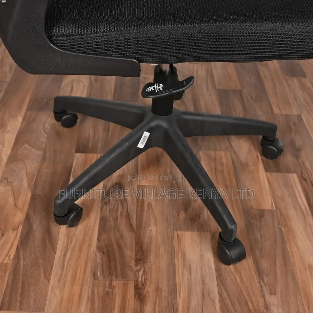 Office Chair;Black Swivel Office Chair With Neck Rest
