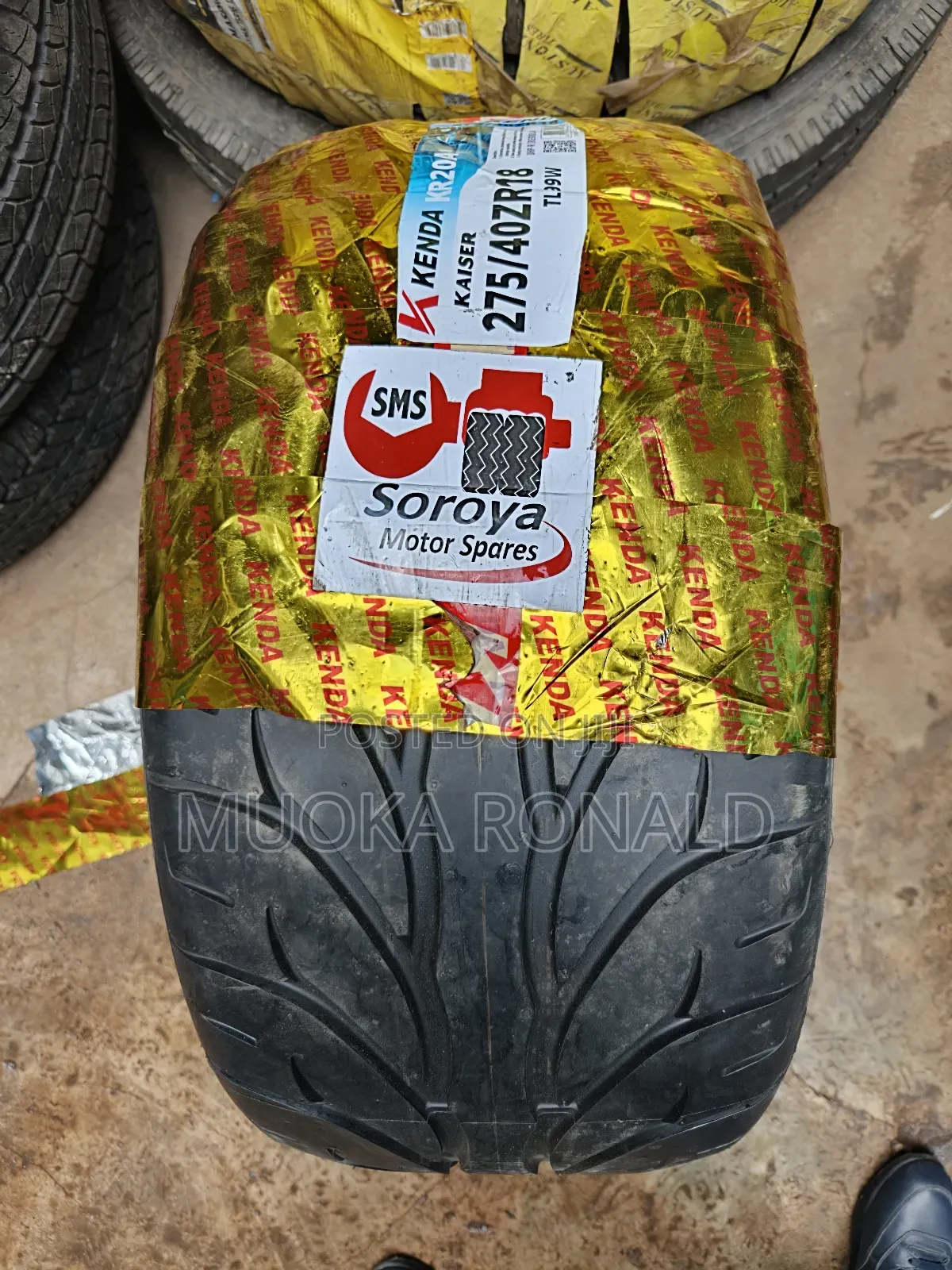 275/40r18 Kenda Tyre (Kaiser