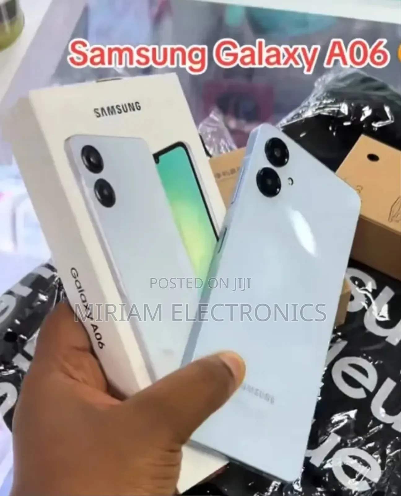 New Samsung Galaxy A06 128 GB Blue