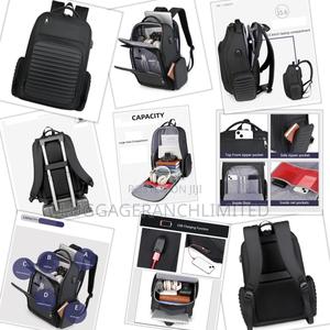 Ponasoo 5233 Black Executive Backpack - thumbnail 2