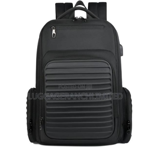 Ponasoo 5233 Black Executive Backpack - thumbnail 9