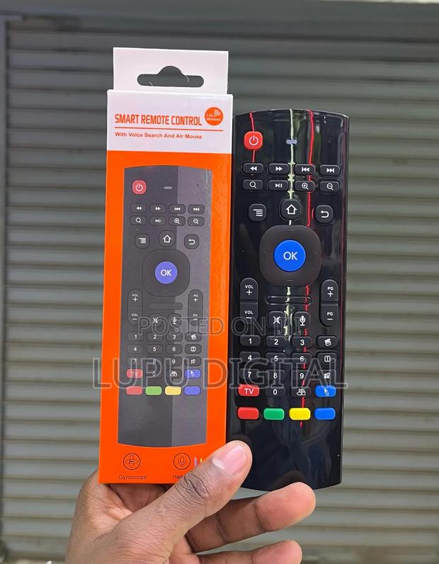 Air Fly Mouse/Keyboard 
Compatible With Android Boxes, Smart Tvs,
