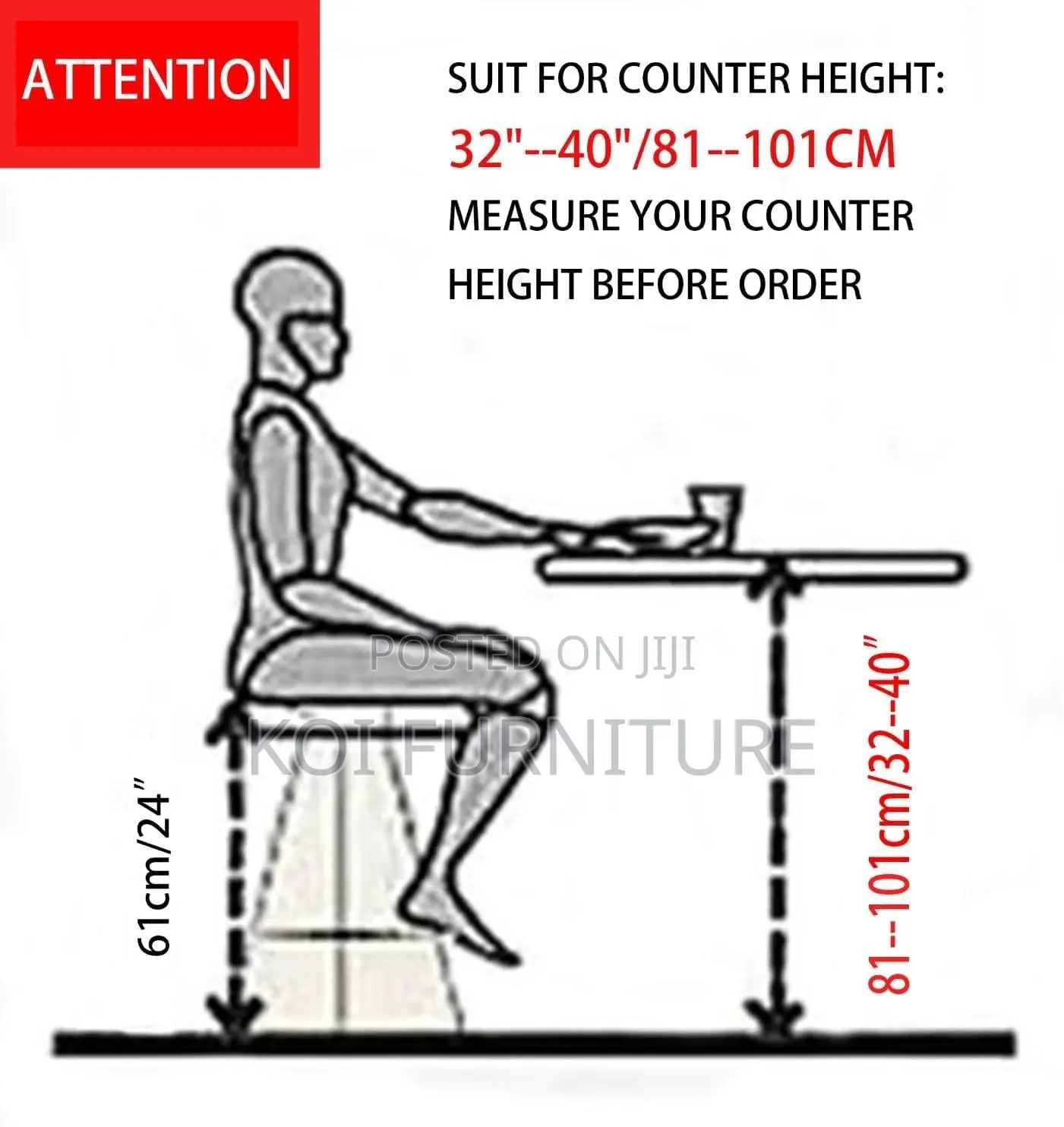 Barstools; Non Adjustable Elegance Touch Home Counter Barstool