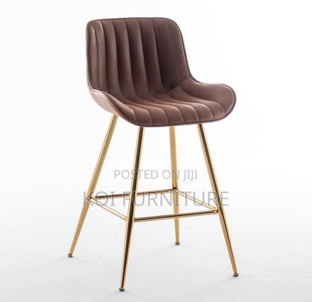 Barstools; Non Adjustable Elegance Touch Home Counter Barstool - thumbnail 7