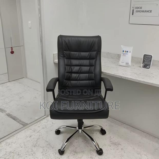 Office Chairs; Leather Executive Ceo Recliner Office Seat - thumbnail 5