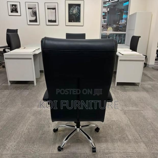 Office Chairs; Leather Executive Ceo Recliner Office Seat - thumbnail 6