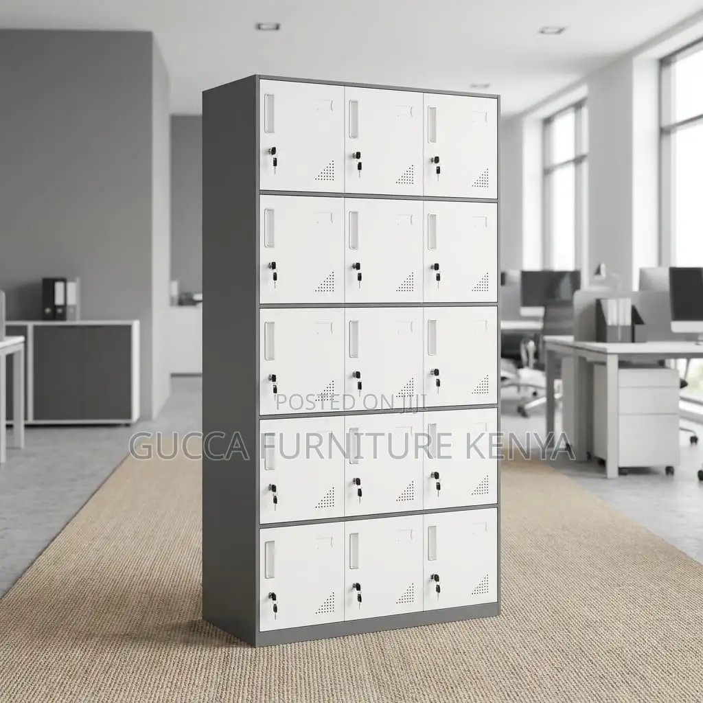 15 Compartment Steel Storage Gym Locker Cabinet