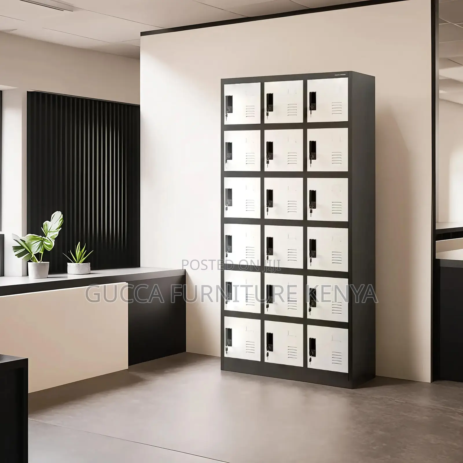 15 Compartment Steel Storage Gym Locker Cabinet