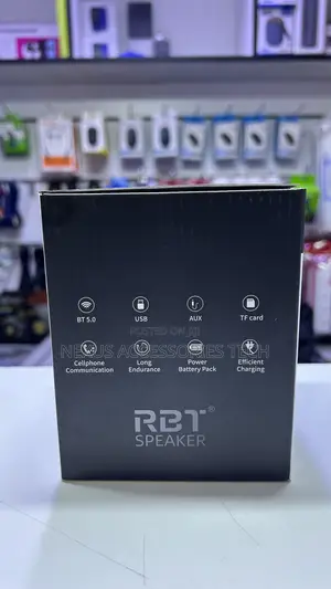 RBT-H20 Wireless Speaker – Bluetooth, Loud Bass, Portable,3c Certified