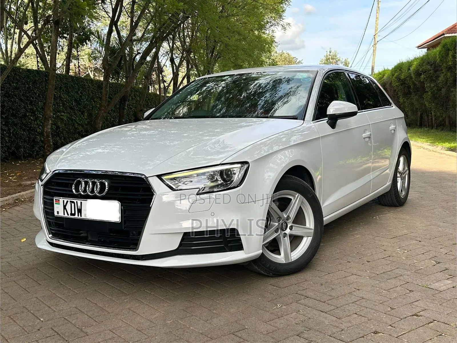 Audi A3 2018 White