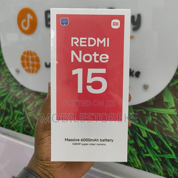 New Xiaomi Redmi Note 15 256 GB Black