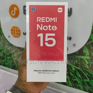 New Xiaomi Redmi Note 15 256 GB Black