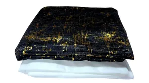 Marble Gold 3 PCS Curtains